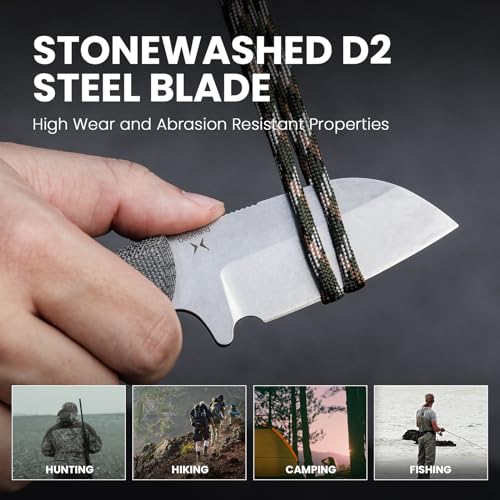 Kizer Deckhand Fixed Blade Hunting Knife 1062A1
Kizer Deckhand Fixed Blade Camping Knife 1062A1
Kizer Deckhand Fixed Bla